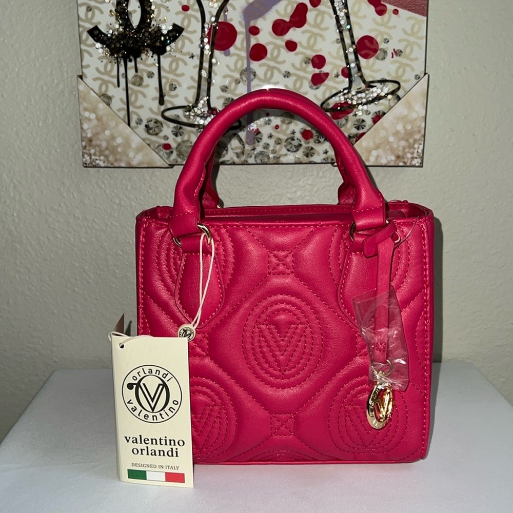 Valentino Orlandi Mini Tote Crossbody
Bag-7inHx7.5in - Picture 6 of 15